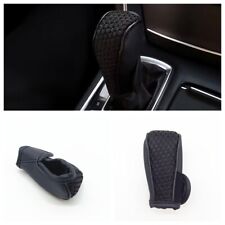 Car Gear Shift Cover Leather Shift Lever Cover Shifter Knob Protector Cover 1pc