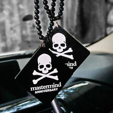 Jp Mastermind Anniversary Skull Car Auto Rearview Mirror Pendant Ornament Black