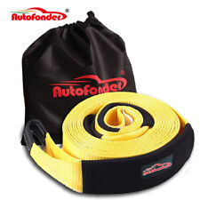 20ft Tow Strap 30000 Lbs Rated Capacity Heavy Duty Vehicle Tow Strap For Recover