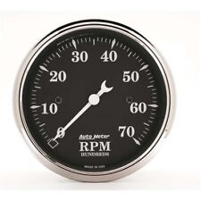 Autometer 1798 Old Tyme Black Air-core In-dash Tachometer 3-18