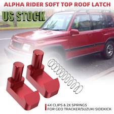 Us Aluminum For Geo Tracker Suzuki Sidekick Soft Top Roof Latch Clip Spring