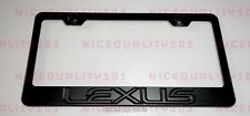 3d Lexus Stainless Steel Finished License Plate Frame Rust Free
