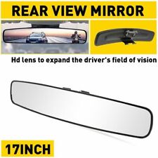 17inch For Most Car Large Interior Anti Glare Rear View Mirror Blind Spot Mirror