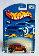 2000 Hot Wheels Red Flames Vw Bug Collector 175 Diecast Car
