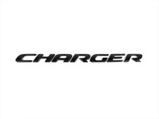 2015-2022 Dodge Charger Decklid Emblem Nameplate Badge Black New Mopar Genuine