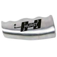 Hurst Universal Brushed Aluminum T-handle 4-speed For 38-16 Threads Shifter