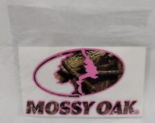 Mossy Oak Official 6 Car Auto Decal Sticker Pink Camo