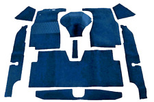 Dark Blue Loop Carpet Set For Mercedes Ponton W120 W121 190190d 1958-1963