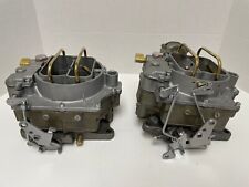 Restored Pair Orig. Carter Wcfb Carburetors 1957- 1961 Dual Quads- 2x4 Barrels