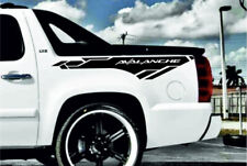 Chevrolet Avalanche - 2pcs Side Stripe Body Decals Graphics Vinyl Sticker Logo