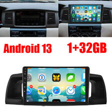 For Toyota Corolla 2003-2008 32gb Android 13 Car Stereo Radio Gps Navi Wifi Bt