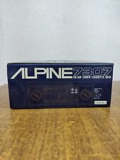 Extremely Rare Brand New Vintage Alpine Car Stereo Model 7307 Amfm Cassette