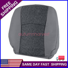 2013-2018 For Dodge Ram 1500 2500 3500 Slt Driver Top Cloth Seat Cover Gray