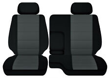 Fits Toyota Tacoma 95-2000 Front Bench Seat Covers 60-40 Seats2hr Cotton Blend