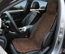 Natural Wood Beaded Seat Cover Massaging Cool Cushion For Car