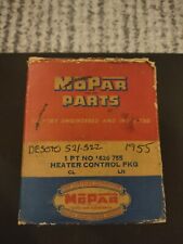Mopar 1955-56 Desoto Heater Control Package Part Number 1626755