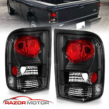 1993 1994 1995 1996 1997 Ford Ranger Factory Style Black Rear Tail Lights Pair