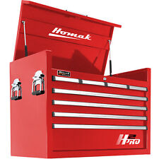 Homak H2pro Series 36-inch 8-drawer Top Chest Red Rd02036081