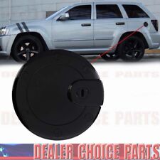 Gloss Black Gas Door Cover For 2005 2006 2007 2008 2009 2010 Jeep Grand Cherokee