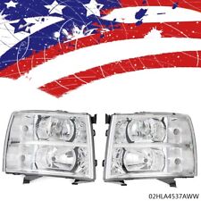 Corner Headlights Replacement Fit For 2007-2013 Chevy Silverado 150025003500