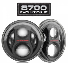 Jw Speaker 8700 Evolution 7 Black Bezel Jeep Wrangler Led Head Lights 0554543
