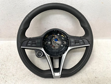 17 18 19 20 21 22 Alfa Romeo Giulia Steering Wheel Assembly Black 1354 Oem