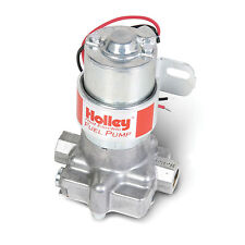 Holley 12-801-1 Electric Fuel Pump - Street Fuel Pump Red Electric In-line 7