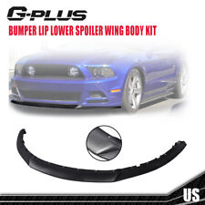 Fit For 13-14 Ford Mustang R Style Front Lip Chin Spoiler Carbon Fiber Look New