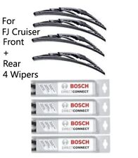 Fj Cruiser Bosch Direct Fit 4 Wiper Blades Front Left Right Center And Rear