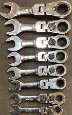 Blue Point Reversible Metric Short Stubby Combo Ratcheting Wrench Set 516-34