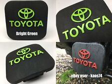Toyota Tacoma Trailer Hitch Plug Cover Decal - Bright Green