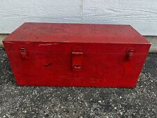 Snap On Tool Box Used Condition With Tray Inside Missing Top Handle See Pictures