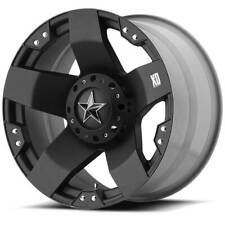 4-new 18 Xd Xd775 Rockstar Wheels 18x9 5x5.55x139.7 0 Matte Black Rims 78.1