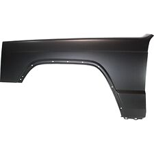 Fender For 1997-2001 Jeep Cherokee Front Driver Primed Steel With Molding Holes
