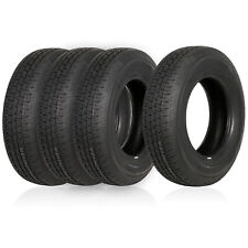 Set Of 4 Radial Trailer Tires St20575r15 205 75 R15 Load Range D 8 Ply Hd