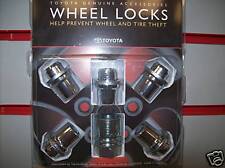 2007-2014 Fj Cruiser Alloy Wheel Locks Chrome Genuine Toyota 00276-42960