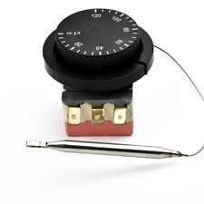 1x Adjustable Electric Fan Thermostat Switch-radiator Temperature Durable