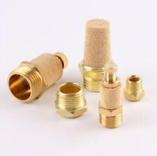 Brass Pneumatic Muffler Silencer Exhaust Vent Noise Filter M5 181 Bsp Thread