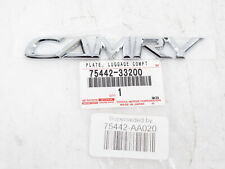 Genuine Oem Toyota 75442-aa020 Camry Trunk Lid Badge Nameplate 2002-2006 Camry