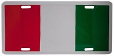 Italy Italian 6x12 Aluminum License Plate Tag