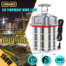 150w Led Temporary Work Light 21750 Lumen Construction Jobsite Lamp Plug-n-play