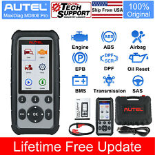 Autel Md806 Pro Car Diagnostic Tool Obd2 Scanner Abs Epb Sas Srs Dpf Full System