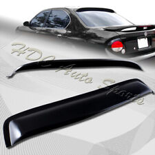 For 2000-2003 Nissan Maxima Black Acrylic Rear Window Roof Visor Spoiler Wing