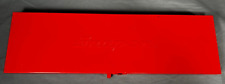 Vtg Snap-on Tools Kra-284b Red Metal Storage Casebox Only 19-14x5-58x1-12