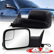 Extend Adjust Flip Up Power Tow Mirrors For 1998-2002 Dodge Ram 1500 2500 3500