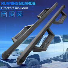 3 Running Board Nerf Bar Drop Pickup For 2005-2024 Nissan Frontier Crew Cab Blk