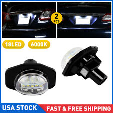 For Toyota Sienna 2011-2020 White Led License Number Plate Light Tag Rear Lamp