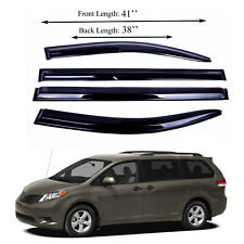 Fits For Toyota Sienna 11-19 Side Window Vent Visor Sun Rain Deflector Guard