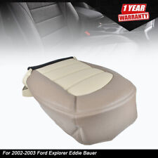 For 2002-2003 Ford Explorer Eddie Bauer Driver Bottom Seat Cover 2 Tone Tan
