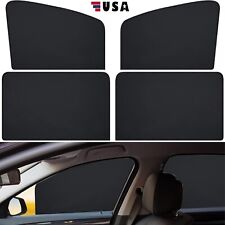 4 Magnetic Car Side Front Rear Window Sun Shade Curtains Cover Uv Shield Usa